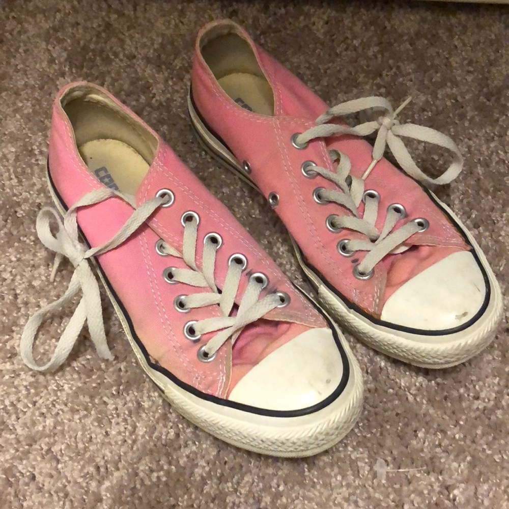 Light pink size 4.5 converse sneakers